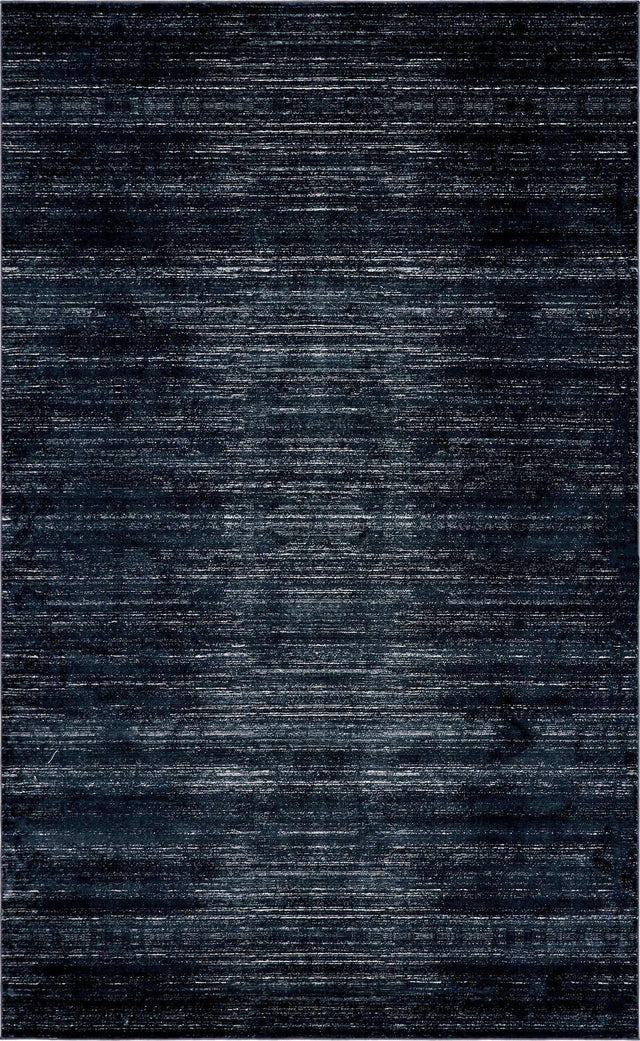 Navy Blue 5' 1 x 8' Jill Zarin Uptown Rectangle Area Rug 70% Polypropylene & 30% Polyester  Contemporary Carpet for Living, Dining, Office, Bedroom for Sale at Rug Engine