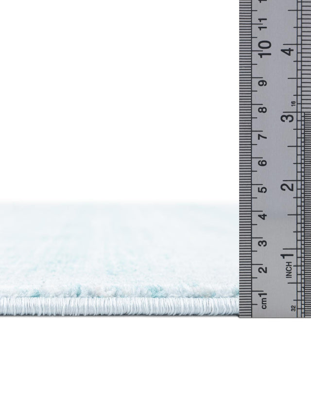 Turquoise 2' 2 x 6' 1 Jill Zarin Uptown Runner Area Rug 70% Polypropylene & 30% Polyester  Contemporary Carpet for Living, Dining, Office, Bedroom for Sale at Rug Engine