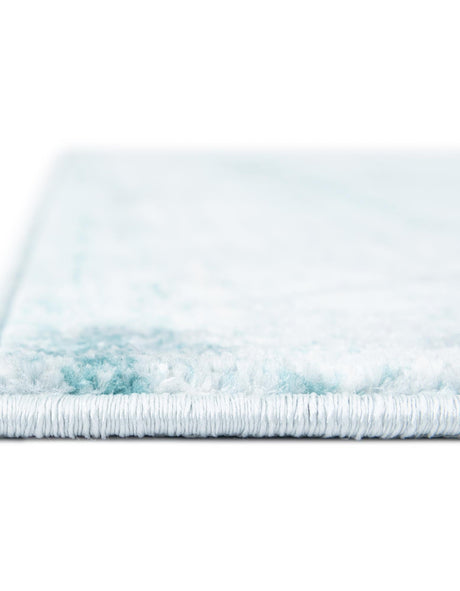 Turquoise 2' 7 x 8' Jill Zarin Uptown Runner Area Rug 70% Polypropylene & 30% Polyester  Contemporary Carpet for Living, Dining, Office, Bedroom for Sale at Rug Engine