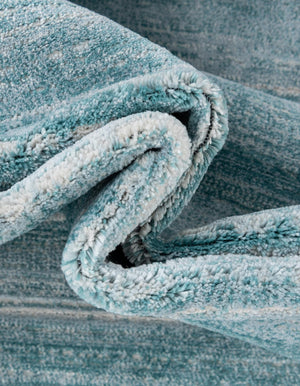 Turquoise 2' 2 x 6' 1 Jill Zarin Uptown Runner Area Rug 70% Polypropylene & 30% Polyester  Contemporary Carpet for Living, Dining, Office, Bedroom for Sale at Rug Engine