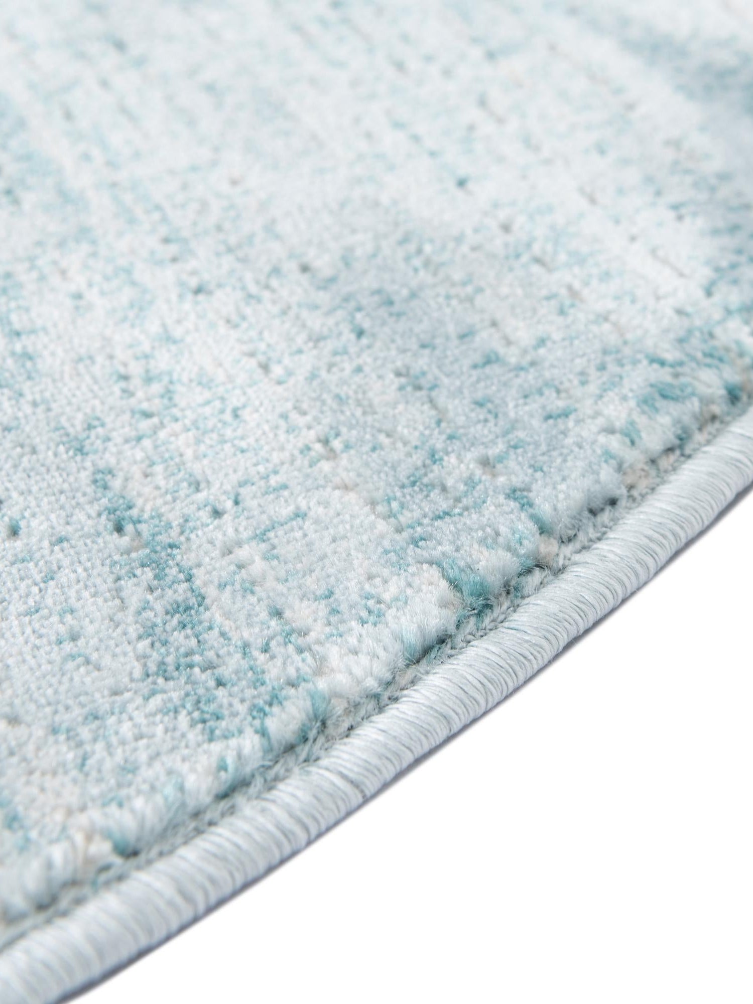 Turquoise 5' 3 x 5' 3 Jill Zarin Uptown Round Area Rug 70% Polypropylene & 30% Polyester  Contemporary Carpet for Living, Dining, Office, Bedroom for Sale at Rug Engine