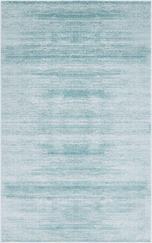 Turquoise 5' 1 x 8' Jill Zarin Uptown Rectangle Area Rug 70% Polypropylene & 30% Polyester  Contemporary Carpet for Living, Dining, Office, Bedroom for Sale at Rug Engine