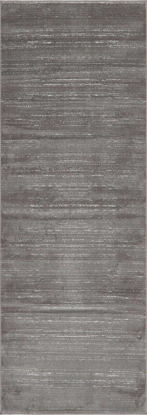 Gray 2' 2 x 6' 1 Jill Zarin Uptown Runner Area Rug 70% Polypropylene & 30% Polyester  Contemporary Carpet for Living, Dining, Office, Bedroom for Sale at Rug Engine