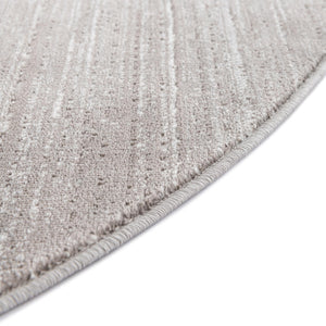 Gray 8' x 8' Jill Zarin Uptown Round Area Rug 70% Polypropylene & 30% Polyester  Contemporary Carpet for Living, Dining, Office, Bedroom for Sale at Rug Engine