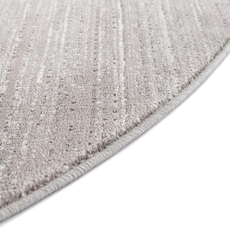 Gray 8' x 8' Jill Zarin Uptown Round Area Rug 70% Polypropylene & 30% Polyester  Contemporary Carpet for Living, Dining, Office, Bedroom for Sale at Rug Engine