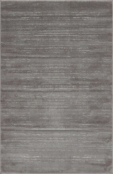 Gray 4' 1 x 6' 1 Jill Zarin Uptown Rectangle Area Rug 70% Polypropylene & 30% Polyester  Contemporary Carpet for Living, Dining, Office, Bedroom for Sale at Rug Engine
