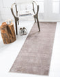 Brown 2' 7 x 13' 11 Jill Zarin Uptown Runner Area Rug 70% Polypropylene & 30% Polyester  Contemporary Carpet for Living, Dining, Office, Bedroom for Sale at Rug Engine