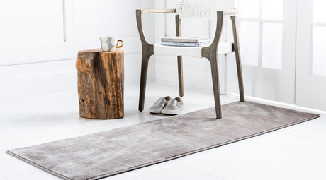 Brown 2' 2 x 6' 1 Jill Zarin Uptown Runner Area Rug 70% Polypropylene & 30% Polyester  Contemporary Carpet for Living, Dining, Office, Bedroom for Sale at Rug Engine