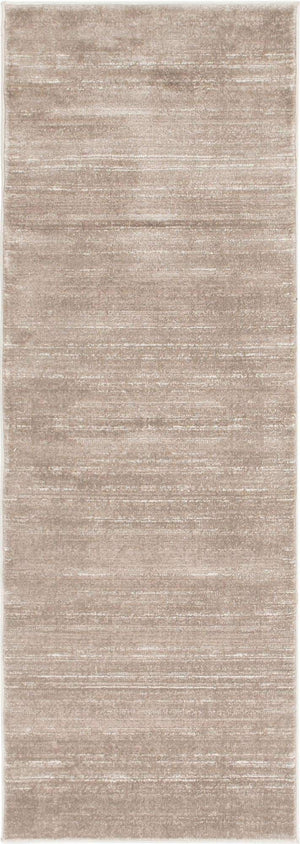Brown 2' 2 x 6' 1 Jill Zarin Uptown Runner Area Rug 70% Polypropylene & 30% Polyester  Contemporary Carpet for Living, Dining, Office, Bedroom for Sale at Rug Engine