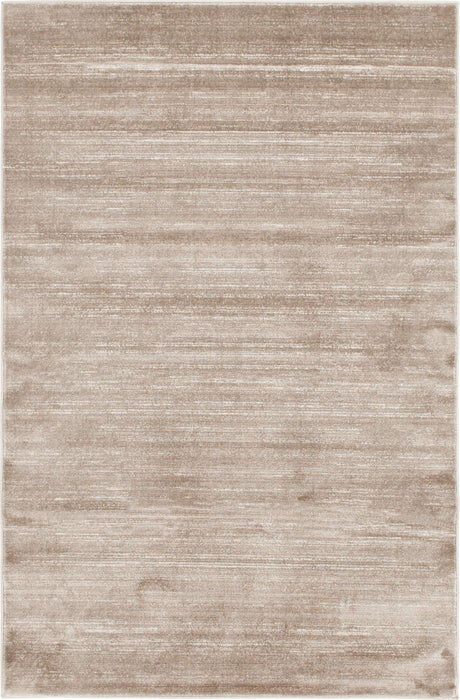 Brown 4' 1 x 6' 1 Jill Zarin Uptown Rectangle Area Rug 70% Polypropylene & 30% Polyester  Contemporary Carpet for Living, Dining, Office, Bedroom for Sale at Rug Engine