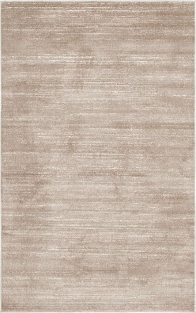 Brown 5' 1 x 8' Jill Zarin Uptown Rectangle Area Rug 70% Polypropylene & 30% Polyester  Contemporary Carpet for Living, Dining, Office, Bedroom for Sale at Rug Engine