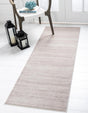 Beige 2' 7 x 10' Jill Zarin Uptown Runner Area Rug 70% Polypropylene & 30% Polyester  Contemporary Carpet for Living, Dining, Office, Bedroom for Sale at Rug Engine