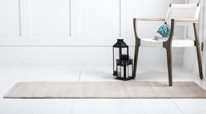 Beige 2' 7 x 10' Jill Zarin Uptown Runner Area Rug 70% Polypropylene & 30% Polyester  Contemporary Carpet for Living, Dining, Office, Bedroom for Sale at Rug Engine