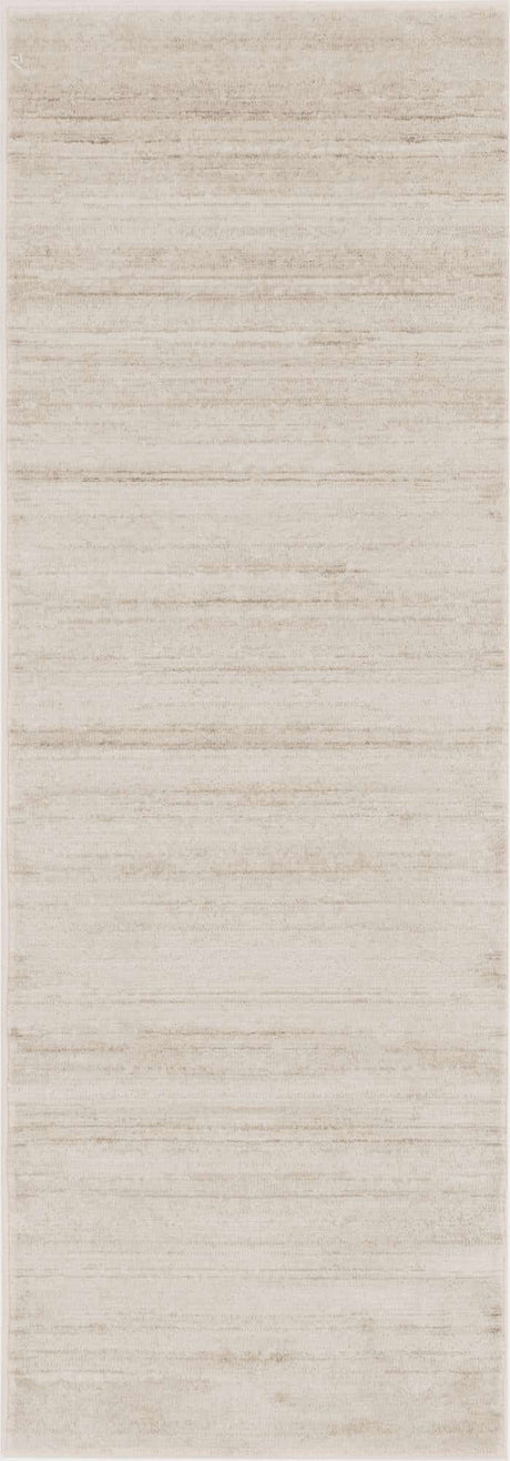 Beige 2' 2 x 6' 1 Jill Zarin Uptown Runner Area Rug 70% Polypropylene & 30% Polyester  Contemporary Carpet for Living, Dining, Office, Bedroom for Sale at Rug Engine