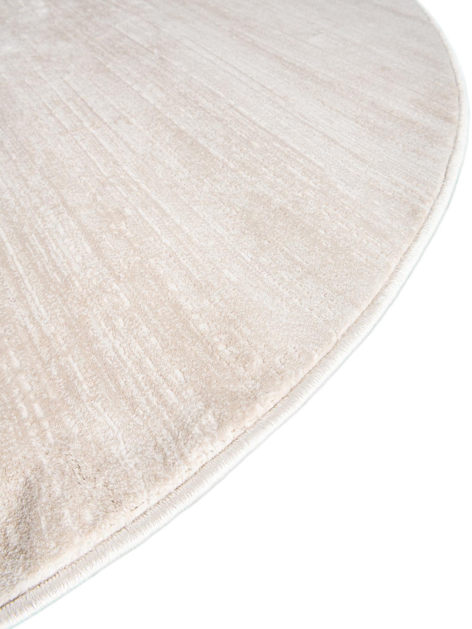 Beige 6' 1 x 6' 1 Jill Zarin Uptown Round Area Rug 70% Polypropylene & 30% Polyester  Contemporary Carpet for Living, Dining, Office, Bedroom for Sale at Rug Engine