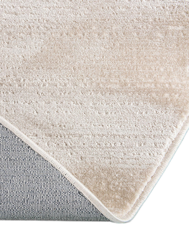 Beige 6' 1 x 6' 1 Jill Zarin Uptown Round Area Rug 70% Polypropylene & 30% Polyester  Contemporary Carpet for Living, Dining, Office, Bedroom for Sale at Rug Engine