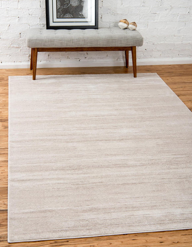 Beige 8' x 10' Jill Zarin Uptown Rectangle Area Rug 70% Polypropylene & 30% Polyester  Contemporary Carpet for Living, Dining, Office, Bedroom for Sale at Rug Engine