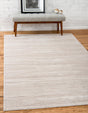 Beige 8' x 10' Jill Zarin Uptown Rectangle Area Rug 70% Polypropylene & 30% Polyester  Contemporary Carpet for Living, Dining, Office, Bedroom for Sale at Rug Engine