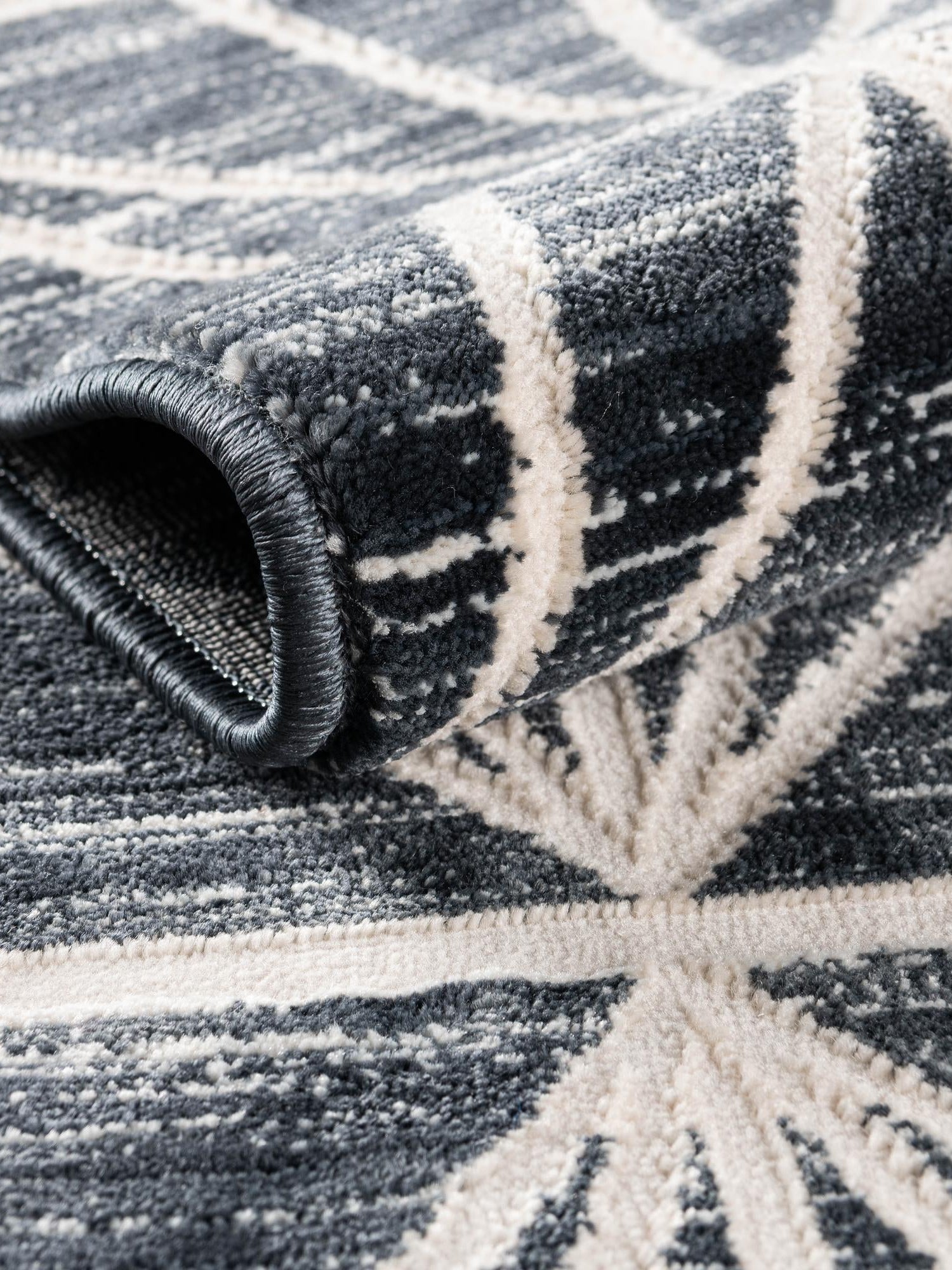 Navy Blue 2' 7 x 8' Jill Zarin Uptown Runner Area Rug 70% Polypropylene & 30% Polyester  Contemporary Carpet for Living, Dining, Office, Bedroom for Sale at Rug Engine