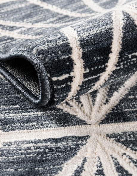 Navy Blue 2' 7 x 8' Jill Zarin Uptown Runner Area Rug 70% Polypropylene & 30% Polyester  Contemporary Carpet for Living, Dining, Office, Bedroom for Sale at Rug Engine