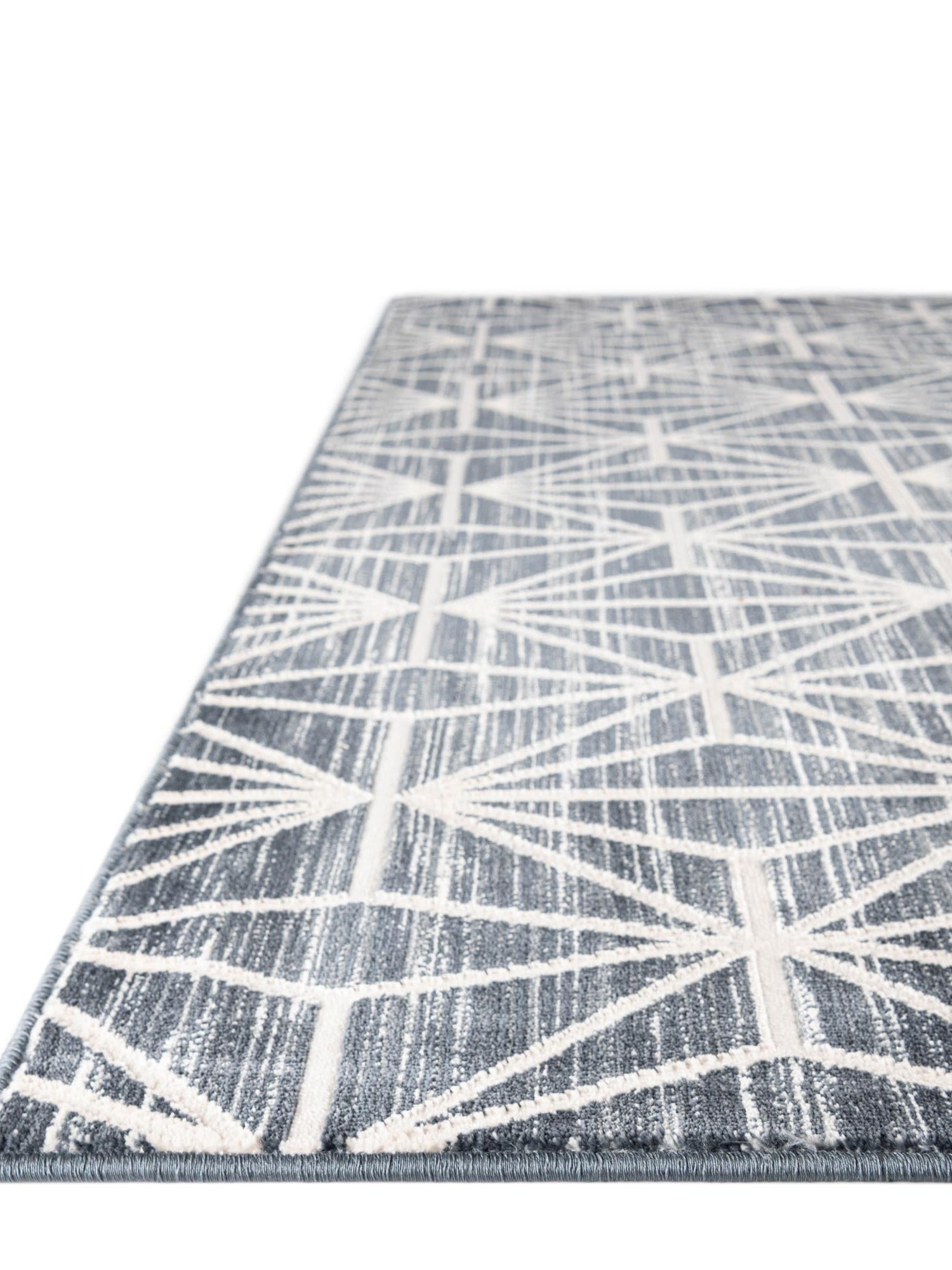 Navy Blue 2' 7 x 13' 11 Jill Zarin Uptown Runner Area Rug 70% Polypropylene & 30% Polyester  Contemporary Carpet for Living, Dining, Office, Bedroom for Sale at Rug Engine