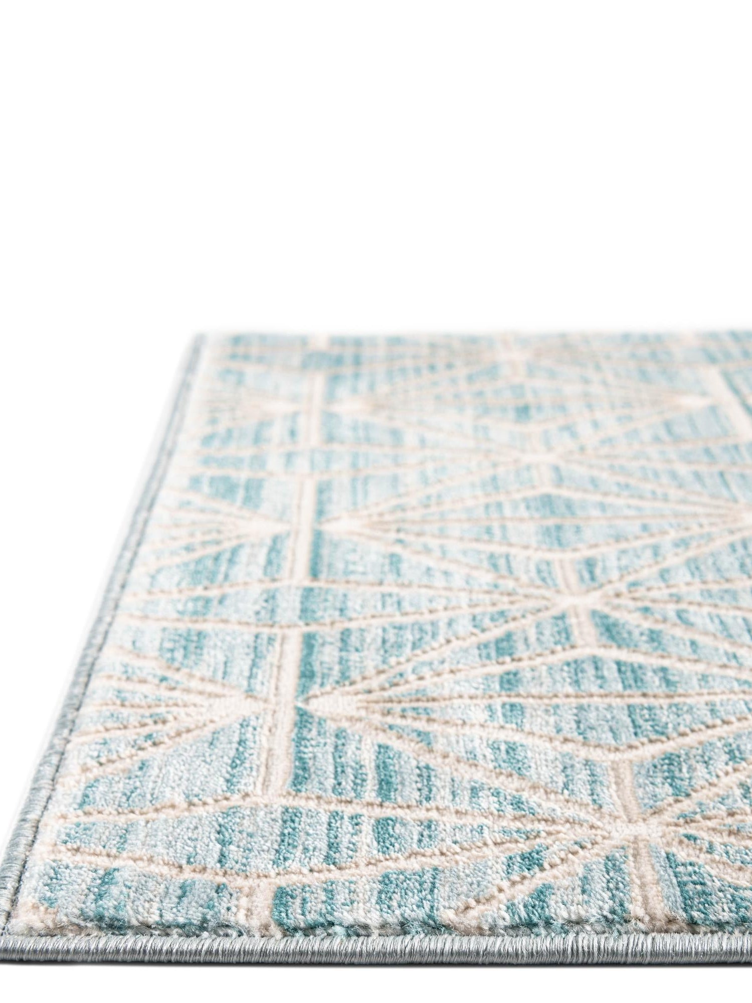 Blue 8' x 10' Jill Zarin Uptown Rectangle Area Rug 70% Polypropylene & 30% Polyester  Contemporary Carpet for Living, Dining, Office, Bedroom for Sale at Rug Engine
