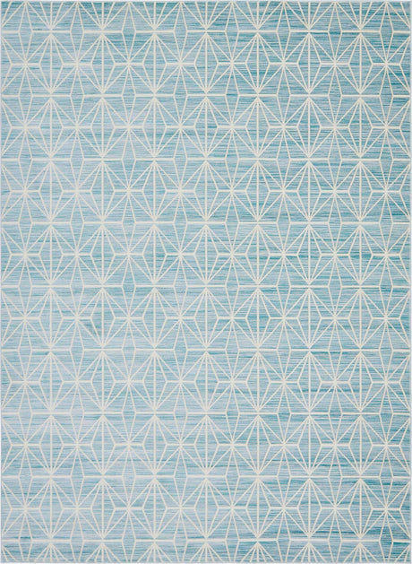 Blue 9' x 12' 2 Jill Zarin Uptown Rectangle Area Rug 70% Polypropylene & 30% Polyester  Contemporary Carpet for Living, Dining, Office, Bedroom for Sale at Rug Engine