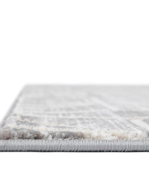 Gray 4' 1 x 6' 1 Jill Zarin Uptown Rectangle Area Rug 70% Polypropylene & 30% Polyester  Contemporary Carpet for Living, Dining, Office, Bedroom for Sale at Rug Engine