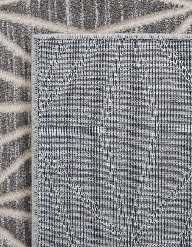 Gray 5' x 8' Jill Zarin Uptown Rectangle Area Rug 70% Polypropylene & 30% Polyester  Contemporary Carpet for Living, Dining, Office, Bedroom for Sale at Rug Engine