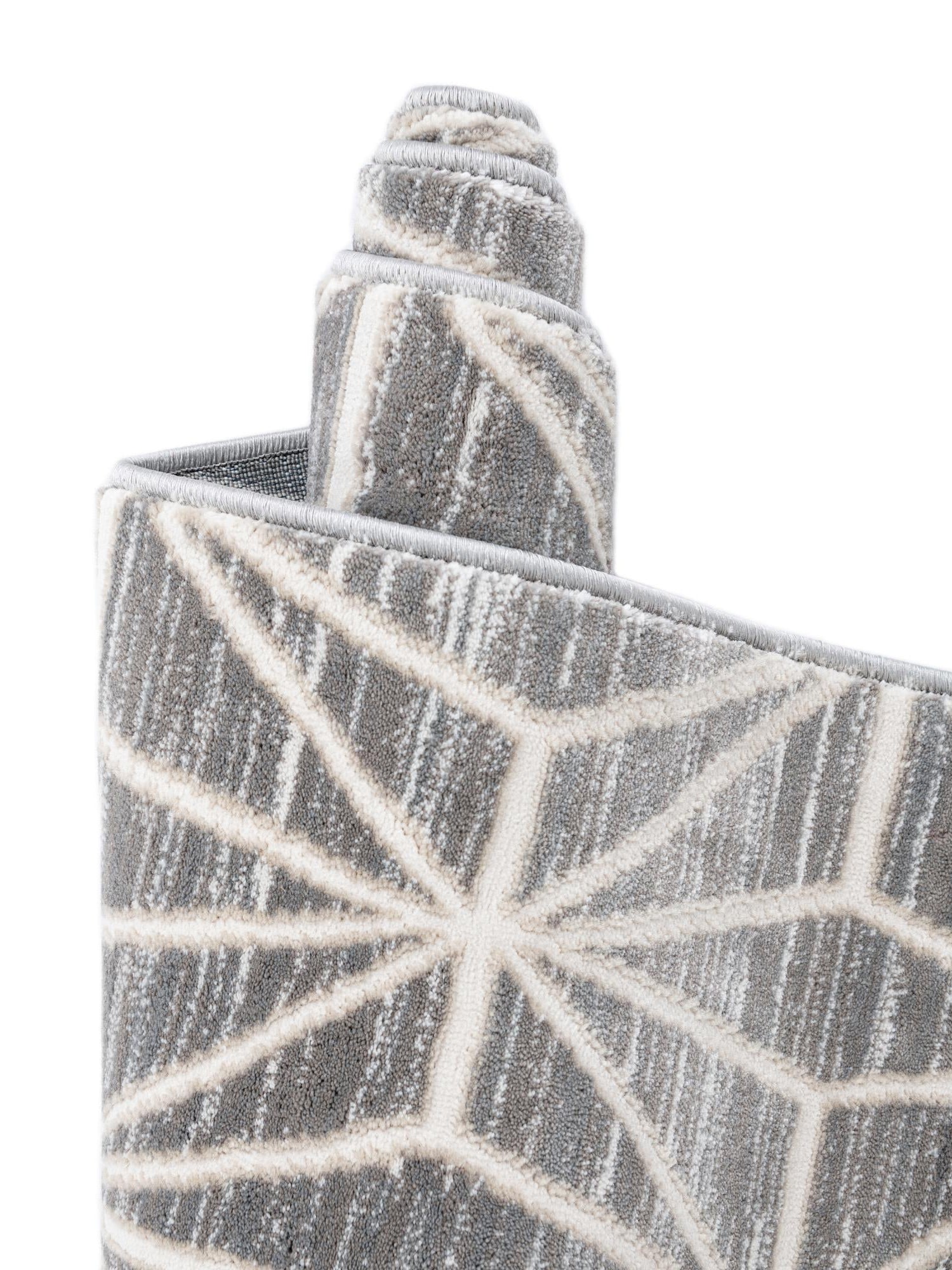 Gray 5' x 8' Jill Zarin Uptown Rectangle Area Rug 70% Polypropylene & 30% Polyester  Contemporary Carpet for Living, Dining, Office, Bedroom for Sale at Rug Engine