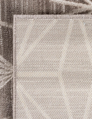 Brown 2' 7 x 8' Jill Zarin Uptown Runner Area Rug 70% Polypropylene & 30% Polyester  Contemporary Carpet for Living, Dining, Office, Bedroom for Sale at Rug Engine