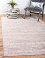Light Brown 1' 8 x 1' 8 Jill Zarin Uptown Sample Area Rug 70% Polypropylene & 30% Polyester  Contemporary Carpet for Living, Dining, Office, Bedroom for Sale at Rug Engine