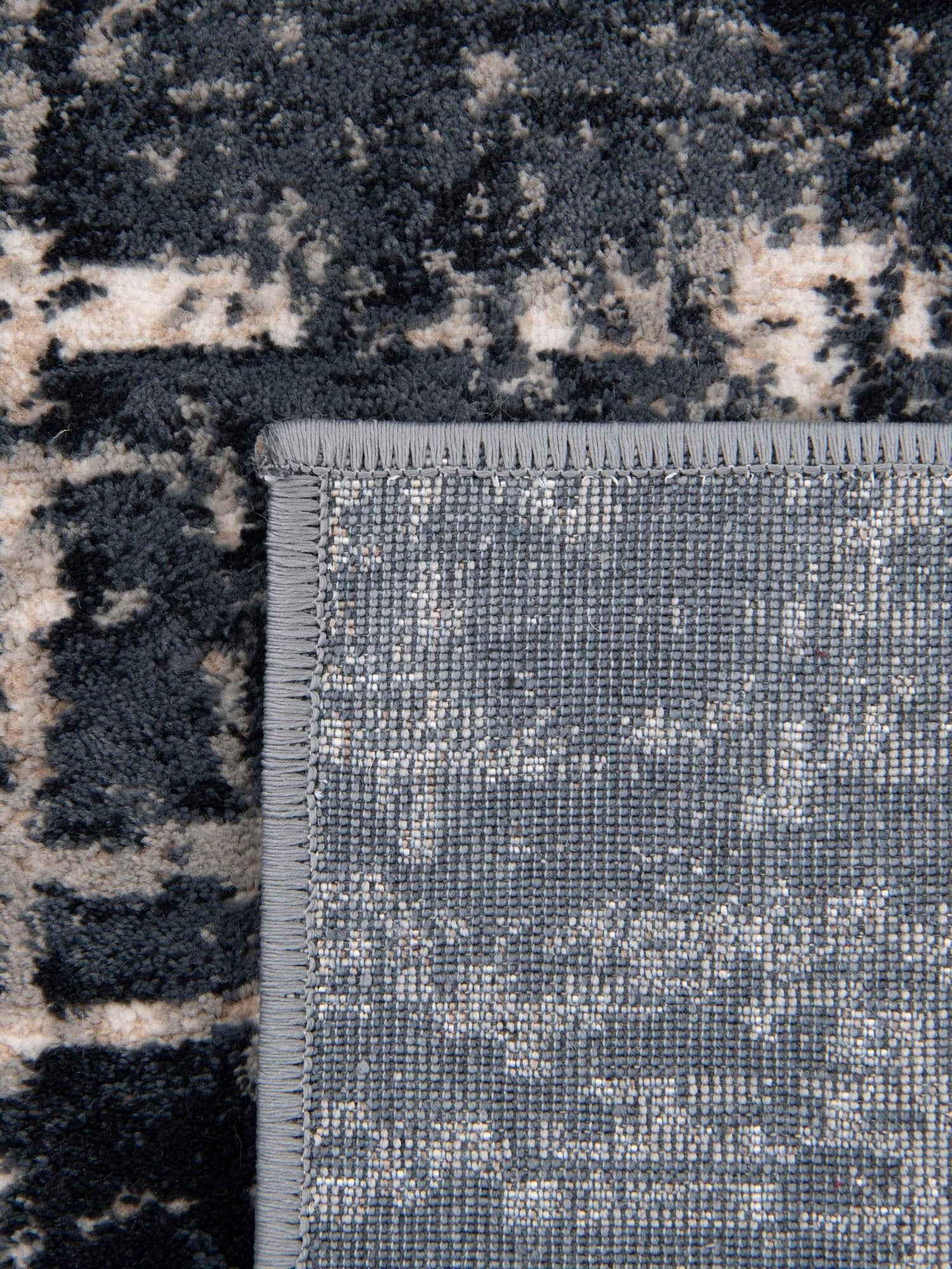 Navy Blue 9' x 12' 2 Jill Zarin Uptown Rectangle Area Rug 70% Polypropylene & 30% Polyester  Contemporary Carpet for Living, Dining, Office, Bedroom for Sale at Rug Engine