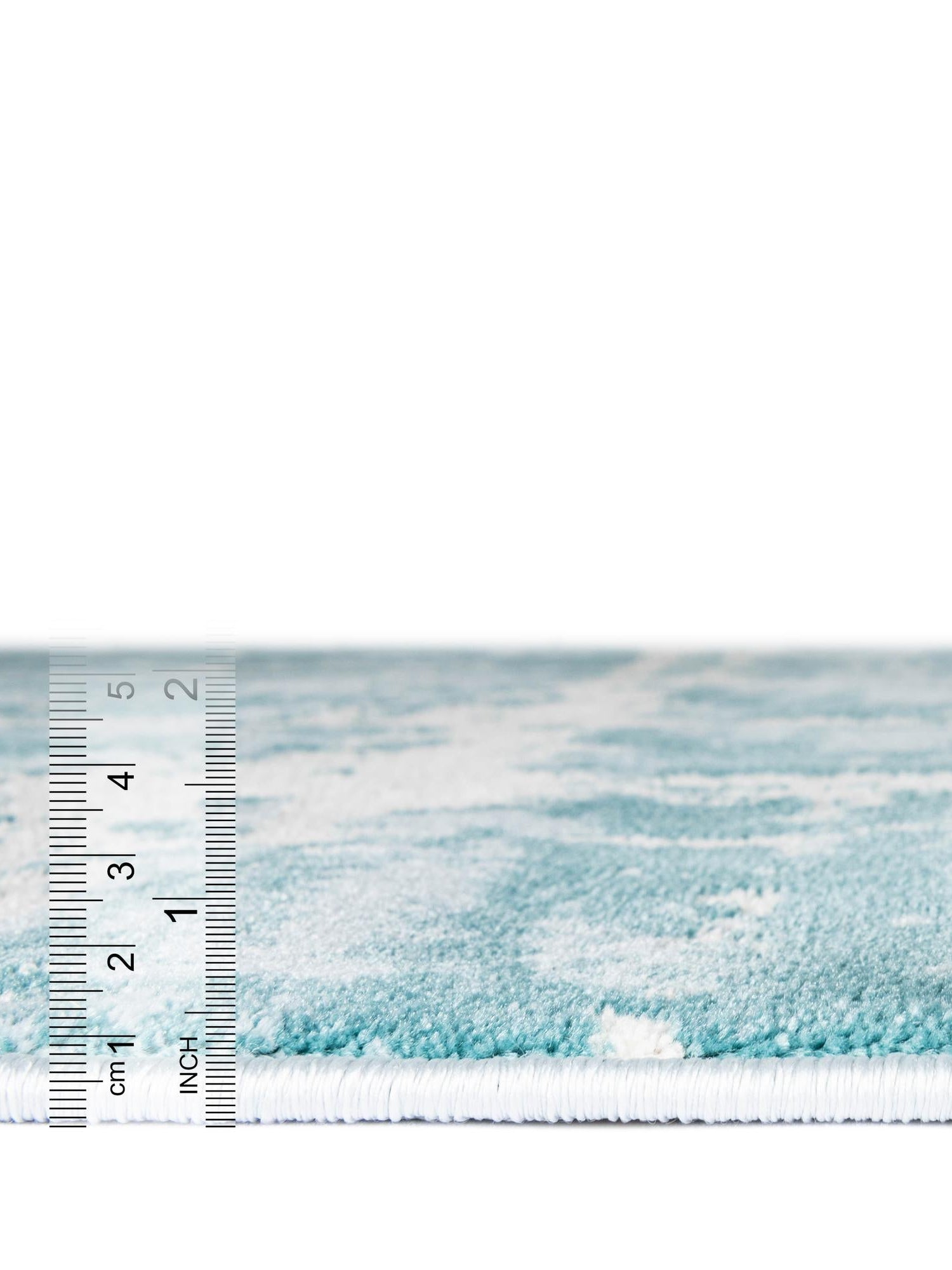 Turquoise 5' 3 x 5' 3 Jill Zarin Uptown Round Area Rug 70% Polypropylene & 30% Polyester  Contemporary Carpet for Living, Dining, Office, Bedroom for Sale at Rug Engine