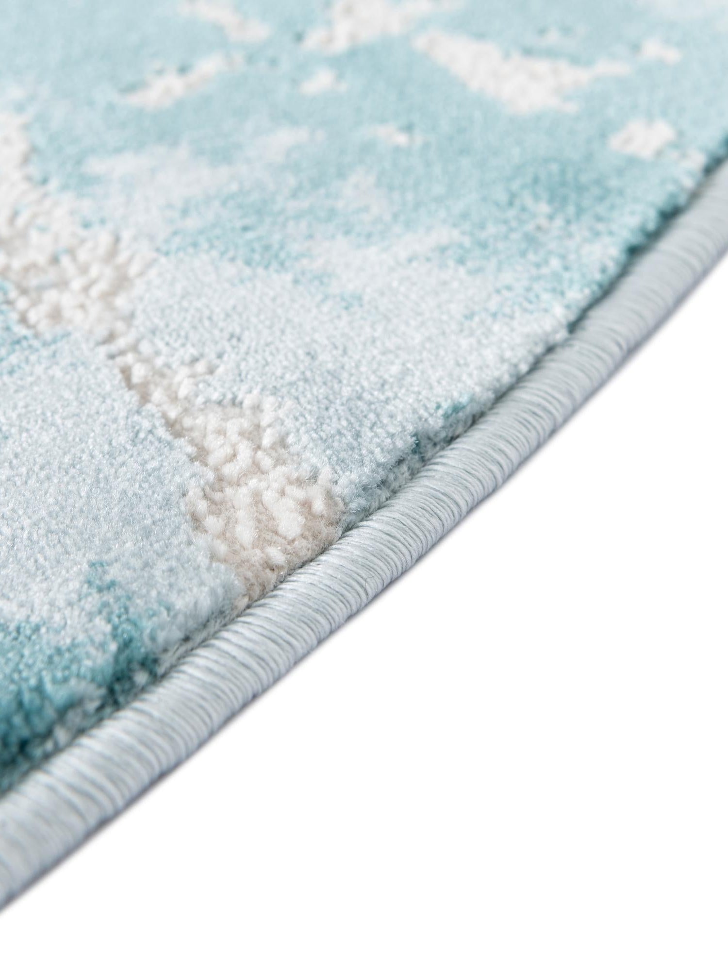 Turquoise 5' 3 x 5' 3 Jill Zarin Uptown Round Area Rug 70% Polypropylene & 30% Polyester  Contemporary Carpet for Living, Dining, Office, Bedroom for Sale at Rug Engine