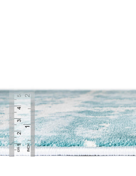 Turquoise 9' x 12' 2 Jill Zarin Uptown Rectangle Area Rug 70% Polypropylene & 30% Polyester  Contemporary Carpet for Living, Dining, Office, Bedroom for Sale at Rug Engine