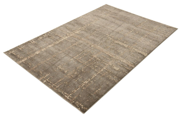 Gray 4' 1 x 6' 1 Jill Zarin Uptown Rectangle Area Rug 70% Polypropylene & 30% Polyester  Contemporary Carpet for Living, Dining, Office, Bedroom for Sale at Rug Engine