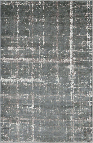Gray 4' 1 x 6' 1 Jill Zarin Uptown Rectangle Area Rug 70% Polypropylene & 30% Polyester  Contemporary Carpet for Living, Dining, Office, Bedroom for Sale at Rug Engine