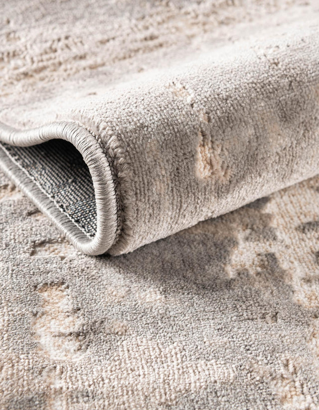 Gray 9' x 12' 2 Jill Zarin Uptown Rectangle Area Rug 70% Polypropylene & 30% Polyester  Contemporary Carpet for Living, Dining, Office, Bedroom for Sale at Rug Engine