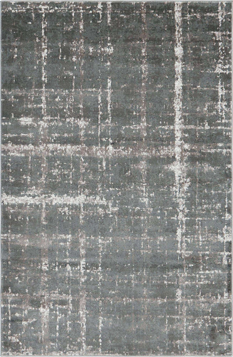 Gray 5' 1 x 8' Jill Zarin Uptown Rectangle Area Rug 70% Polypropylene & 30% Polyester  Contemporary Carpet for Living, Dining, Office, Bedroom for Sale at Rug Engine