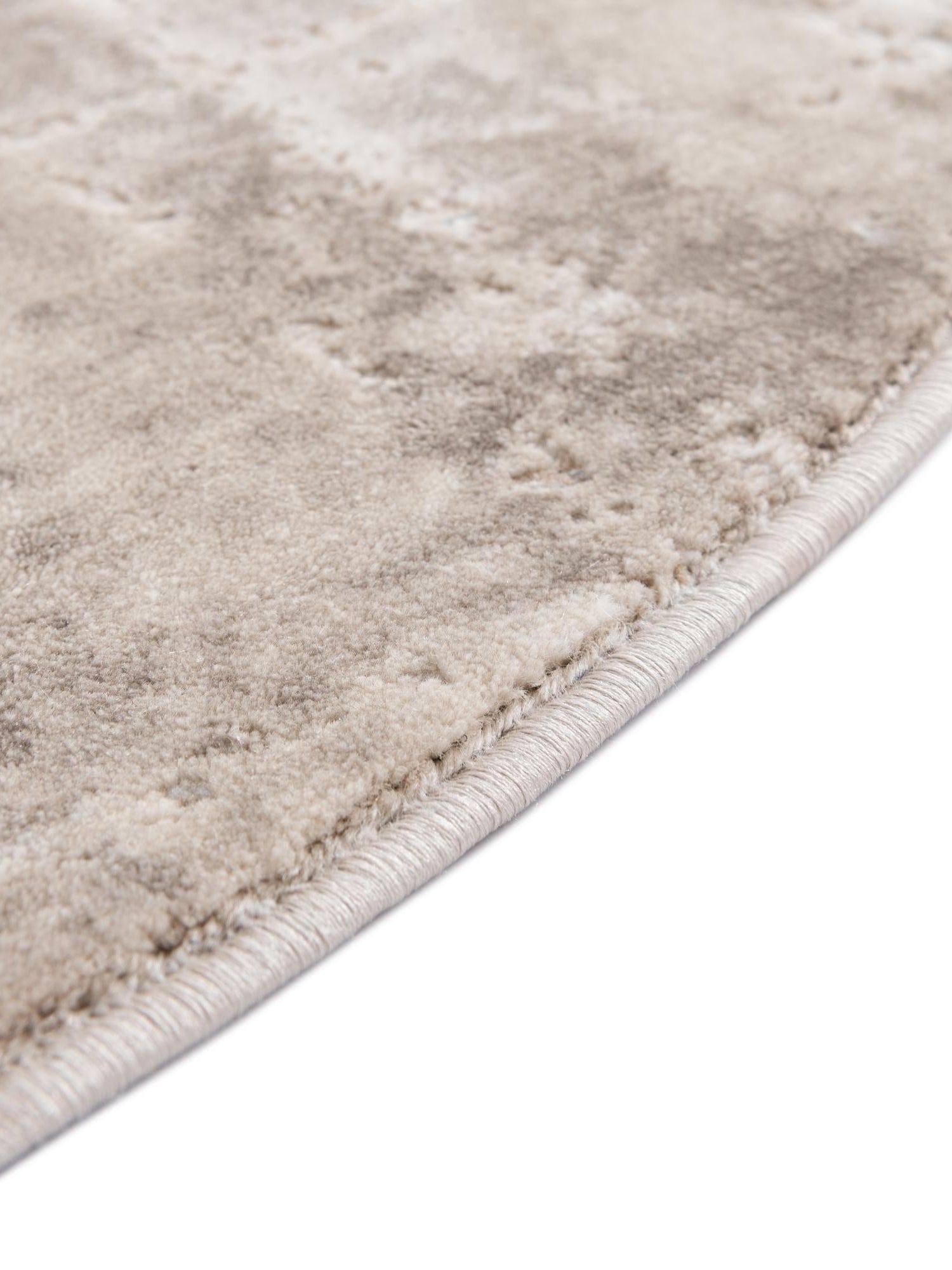 Light Brown 3' 3 x 3' 3 Jill Zarin Uptown Round Area Rug 70% Polypropylene & 30% Polyester  Contemporary Carpet for Living, Dining, Office, Bedroom for Sale at Rug Engine
