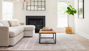 Light Brown 4' 1 x 6' 1 Jill Zarin Uptown Rectangle Area Rug 70% Polypropylene & 30% Polyester  Contemporary Carpet for Living, Dining, Office, Bedroom for Sale at Rug Engine