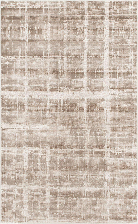 Light Brown 5' 1 x 8' Jill Zarin Uptown Rectangle Area Rug 70% Polypropylene & 30% Polyester  Contemporary Carpet for Living, Dining, Office, Bedroom for Sale at Rug Engine