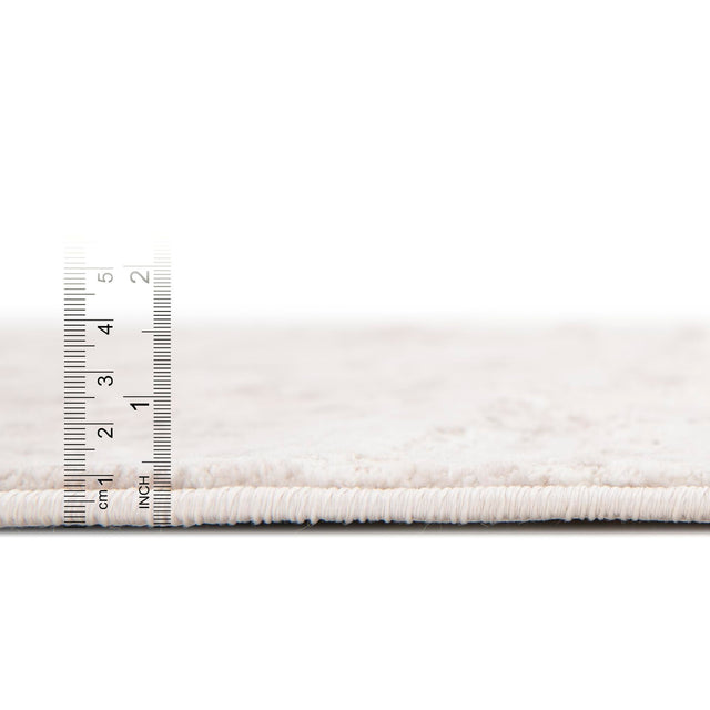 Beige 2' 7 x 13' 11 Jill Zarin Uptown Runner Area Rug 70% Polypropylene & 30% Polyester  Contemporary Carpet for Living, Dining, Office, Bedroom for Sale at Rug Engine
