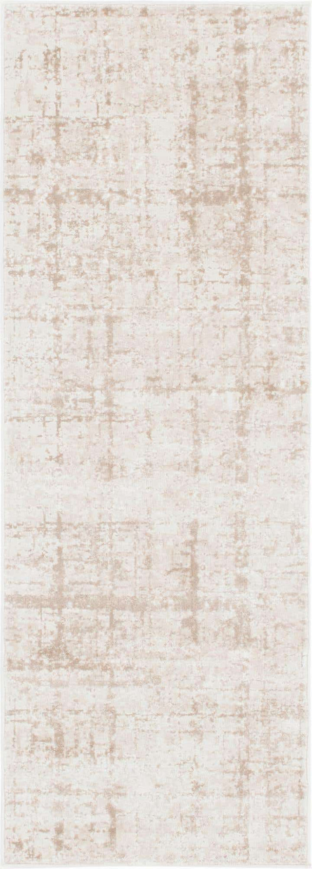 Beige 2' 2 x 6' 1 Jill Zarin Uptown Runner Area Rug 70% Polypropylene & 30% Polyester  Contemporary Carpet for Living, Dining, Office, Bedroom for Sale at Rug Engine