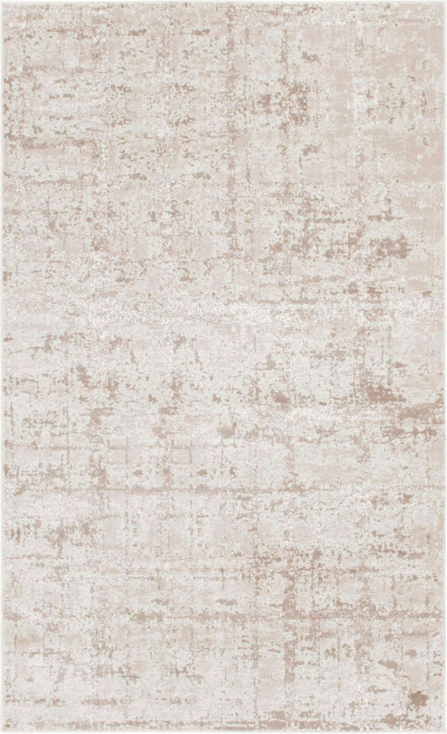 Beige 5' 1 x 8' Jill Zarin Uptown Rectangle Area Rug 70% Polypropylene & 30% Polyester  Contemporary Carpet for Living, Dining, Office, Bedroom for Sale at Rug Engine
