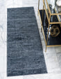 Navy Blue 2' 7 x 13' 11 Jill Zarin Uptown Runner Area Rug 70% Polypropylene & 30% Polyester  Contemporary Carpet for Living, Dining, Office, Bedroom for Sale at Rug Engine