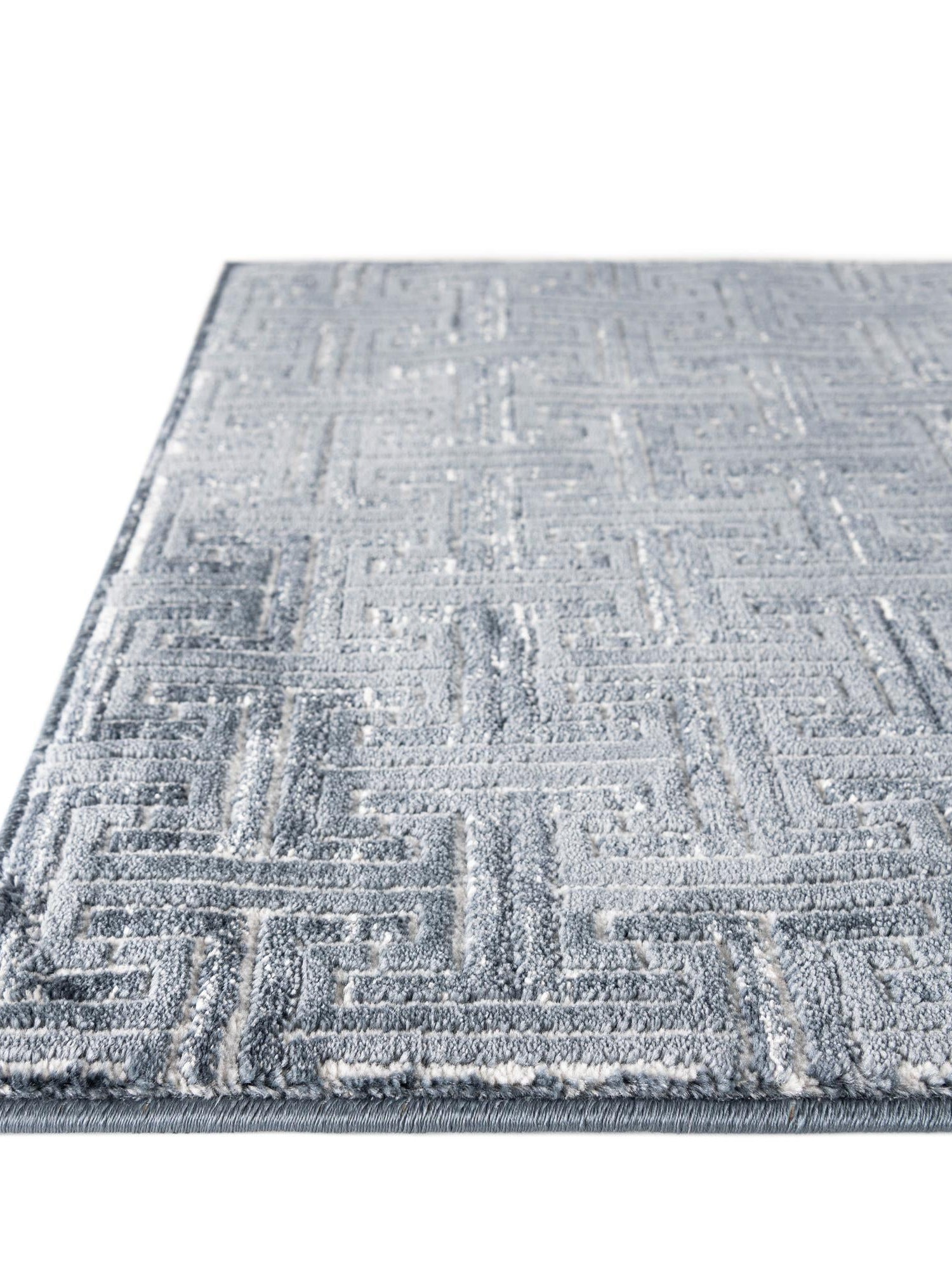 Navy Blue 2' 2 x 6' 1 Jill Zarin Uptown Runner Area Rug 70% Polypropylene & 30% Polyester  Contemporary Carpet for Living, Dining, Office, Bedroom for Sale at Rug Engine