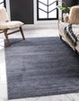 Navy Blue 1' 8 x 1' 8 Jill Zarin Uptown Sample Area Rug 70% Polypropylene & 30% Polyester  Contemporary Carpet for Living, Dining, Office, Bedroom for Sale at Rug Engine