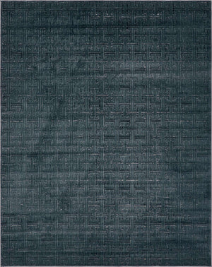 Navy Blue 8' x 10' Jill Zarin Uptown Rectangle Area Rug 70% Polypropylene & 30% Polyester  Contemporary Carpet for Living, Dining, Office, Bedroom for Sale at Rug Engine